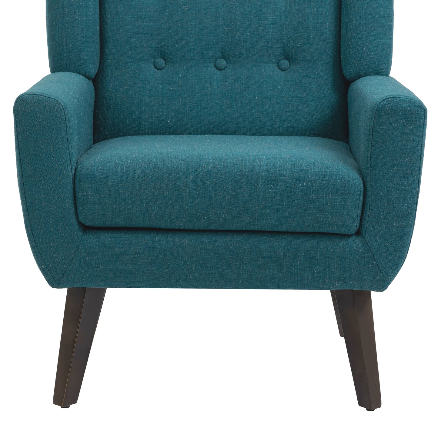 Cotton/ Linen Look Fabric Modern Accent Chair Armchair