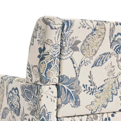 Cotton/ Linen Look Fabric Modern Accent Chair Armchair