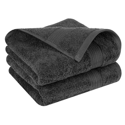 Cotton 600GSM Bathroom Hand Towel 18X28 Inch by Ample Decor