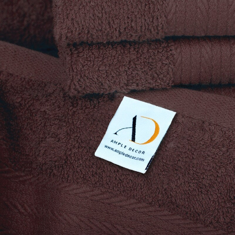 Cotton 600GSM Bathroom Hand Towel 18X28 Inch by Ample Decor