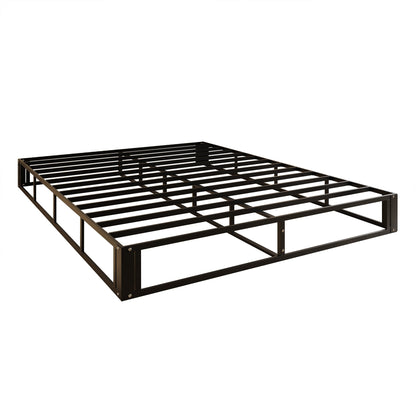 CraftPorch Upholstered Linen Metal Box Spring