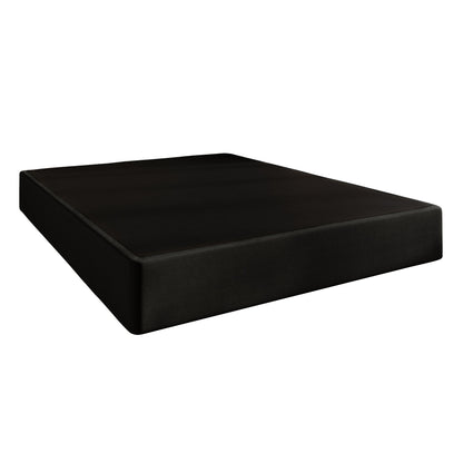 CraftPorch Upholstered Linen Metal Box Spring