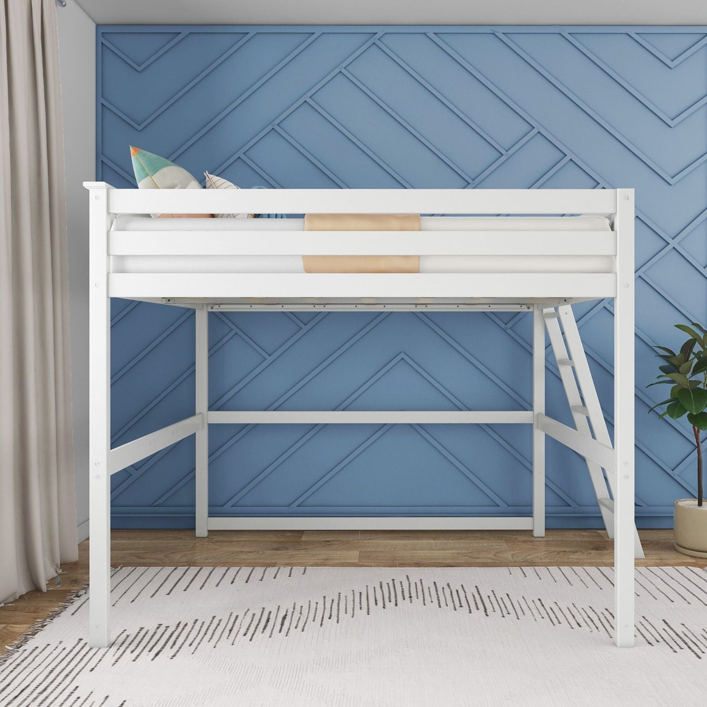 Max and Lily Full-Size High Loft Bed