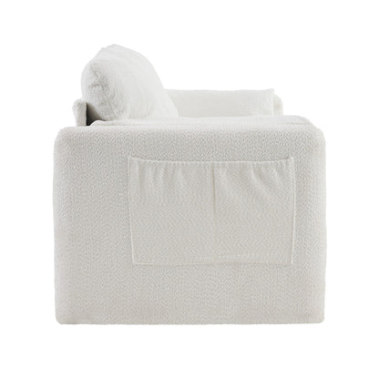 GDFStudio - Canapé Chloé confortable en chenille - Ensemble de canapés rembourrés modernes