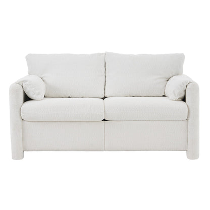 GDFStudio - Canapé Chloé confortable en chenille - Ensemble de canapés rembourrés modernes