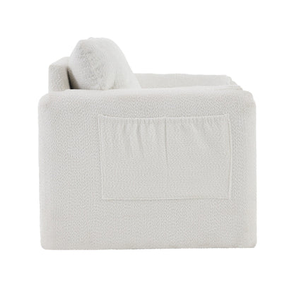 GDFStudio - Canapé Chloé confortable en chenille - Ensemble de canapés rembourrés modernes