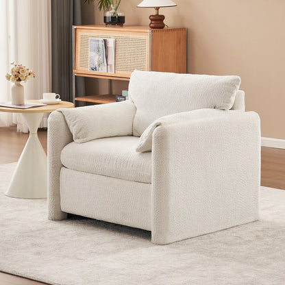 GDFStudio - Canapé Chloé confortable en chenille - Ensemble de canapés rembourrés modernes