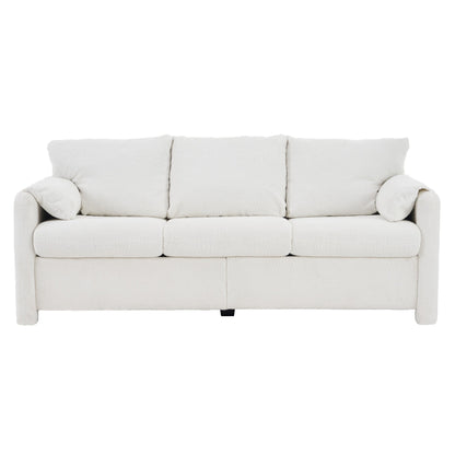 GDFStudio - Canapé Chloé confortable en chenille - Ensemble de canapés rembourrés modernes