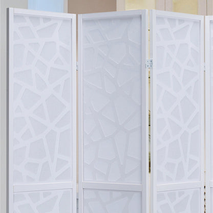 Roundhill Furniture Giyano 4-panel Screen Room Divider