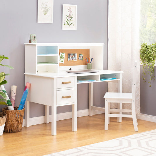 Guidecraft Kid's Taiga Desk and Hutch