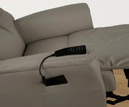 Fauteuil inclinable électrique en cuir Espen Zero Gravity