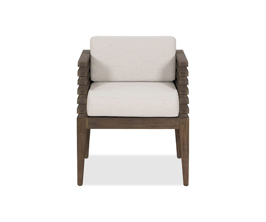 Chaise de salle à manger d'extérieur Farren