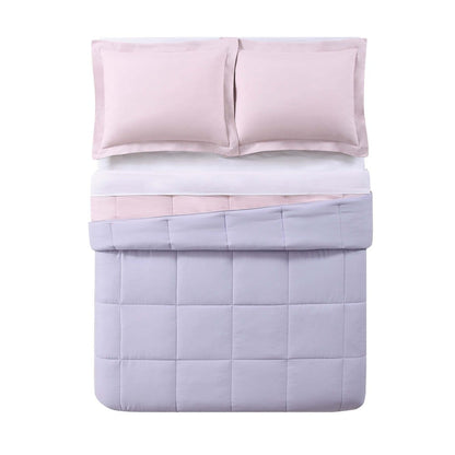 My World Solid Reversible 3-piece Comforter Set