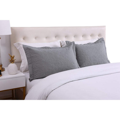 Porch & Den Manor Embroidered Pillow Sham (Set of 2)