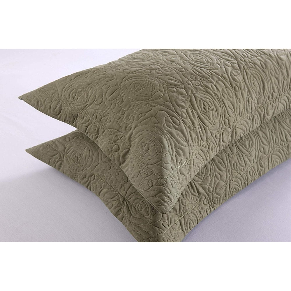 Porch & Den Manor Embroidered Pillow Sham (Set of 2)