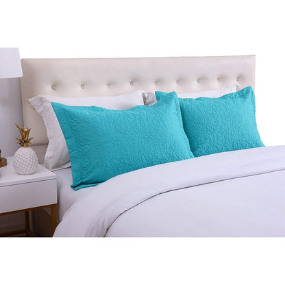 Porch & Den Manor Embroidered Pillow Sham (Set of 2)