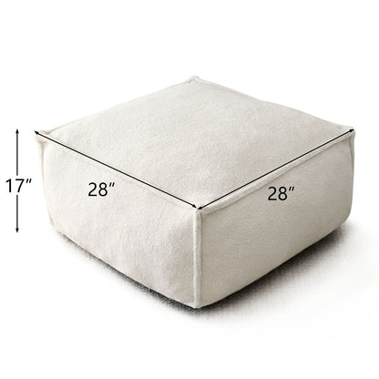 Canapé paresseux en forme de pouf avec mousse à mémoire de forme