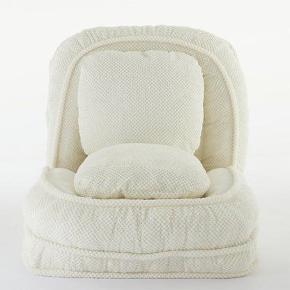 Canapé paresseux, 5 positions réglables, assis, couché, plié, convient pour une chambre ou un salon