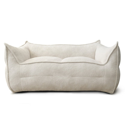 Canapé paresseux en forme de pouf avec mousse à mémoire de forme