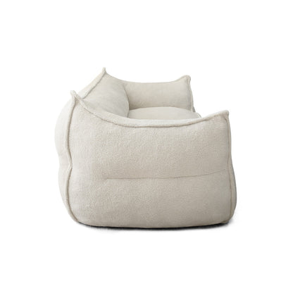 Canapé paresseux en forme de pouf avec mousse à mémoire de forme