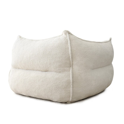 Canapé paresseux en forme de pouf avec mousse à mémoire de forme