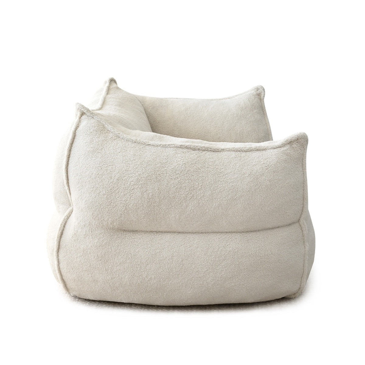 Canapé paresseux en forme de pouf avec mousse à mémoire de forme
