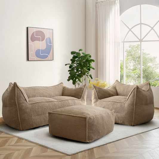 Canapé paresseux Canapé de salon Canapé pouf Fauteuil