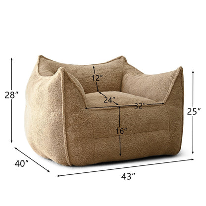 Canapé paresseux Canapé de salon Canapé pouf Fauteuil