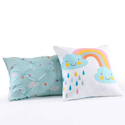 Porch & Den Marguerite Unicorn/ Heart Pattern Quilt Set