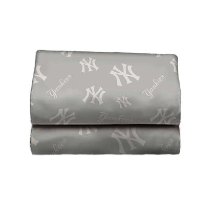 MLB New York Yankees Rotary 4-piece Twin Bed in a Bag Set