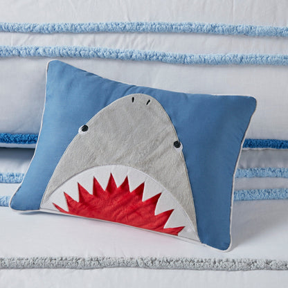 Mackenzie Cotton Duvet Cover Set with Chenille Trim by Intelligent Design Kids