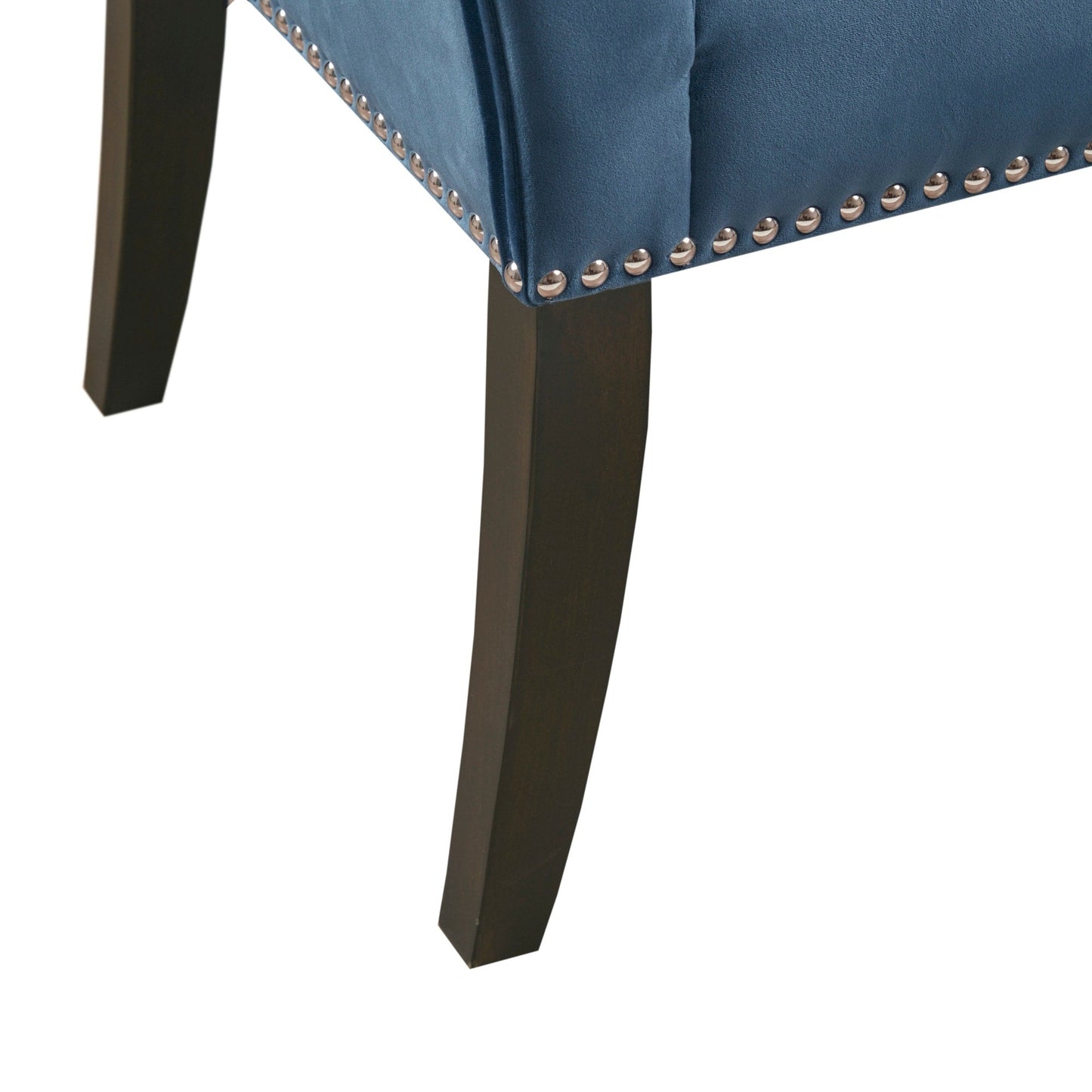 Banc rembourré Madison Park Welburn 49,5 avec dossier et pieds en bois