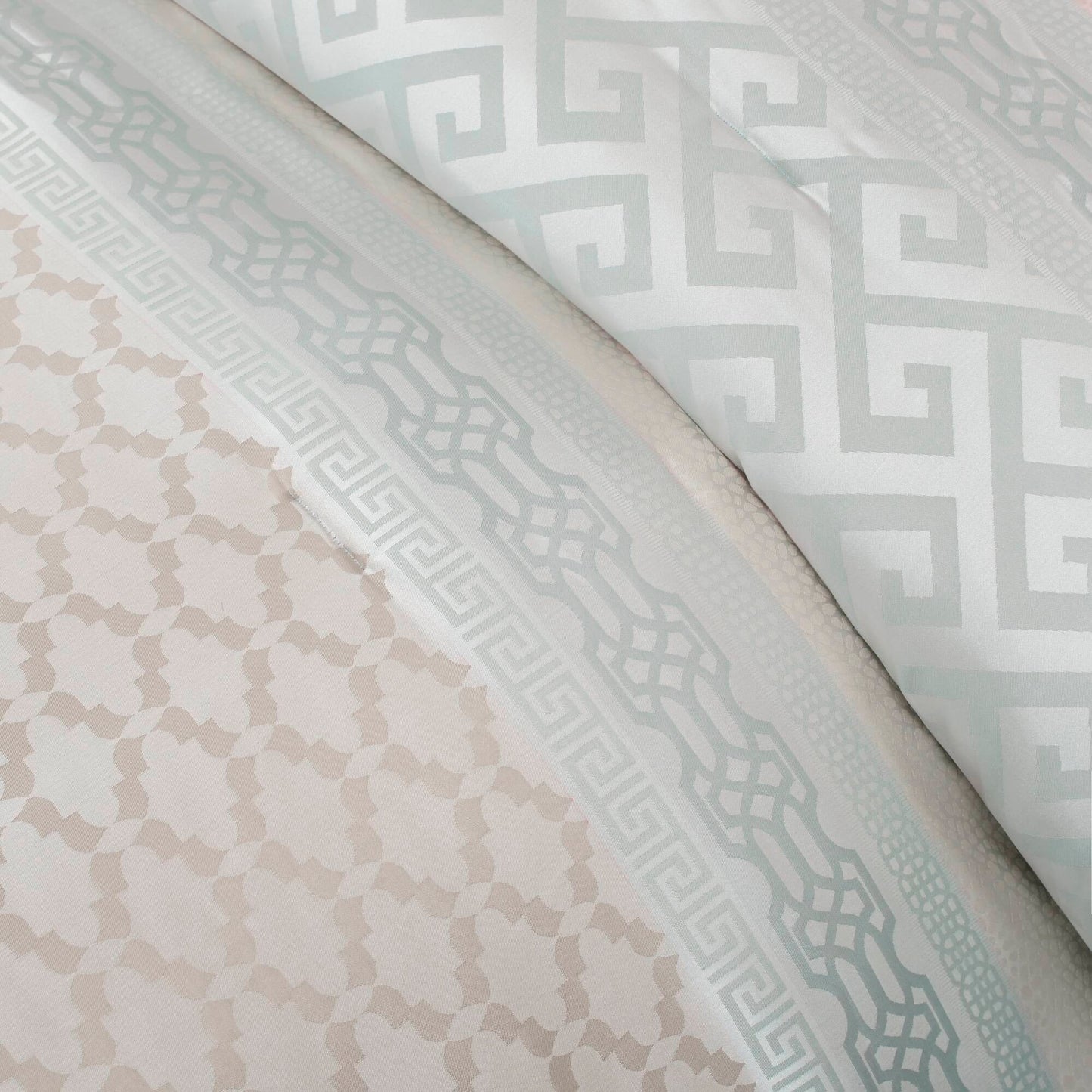 Madison Park Christian 7-piece Geometric Jacquard Comforter Set