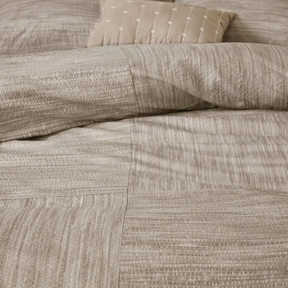 Madison Park Clayton 7 Piece Printed Seersucker Comforter Set