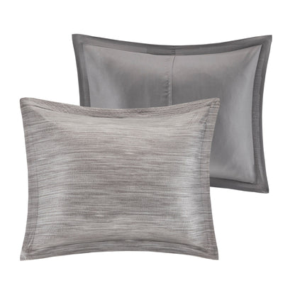 Madison Park Clayton 7 Piece Printed Seersucker Comforter Set