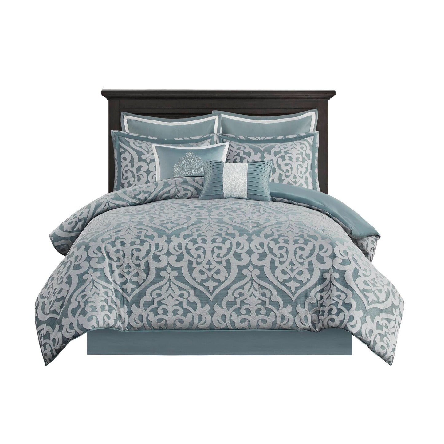 Madison Park Dillon 8 Piece Jacquard Comforter Set