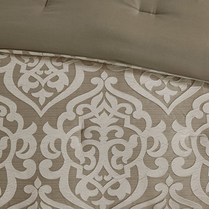 Madison Park Dillon 8 Piece Jacquard Comforter Set