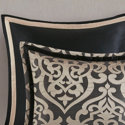 Madison Park Dillon 8 Piece Jacquard Comforter Set