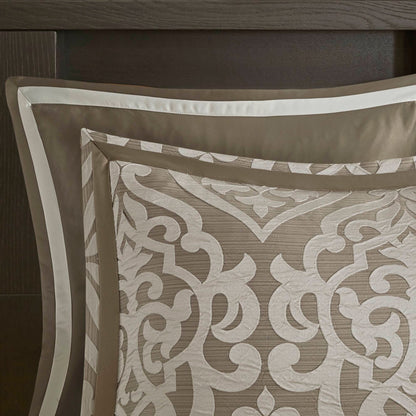 Madison Park Dillon 8 Piece Jacquard Comforter Set