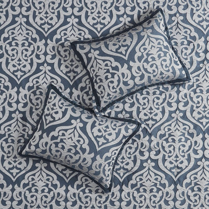 Madison Park Dillon 8 Piece Jacquard Comforter Set