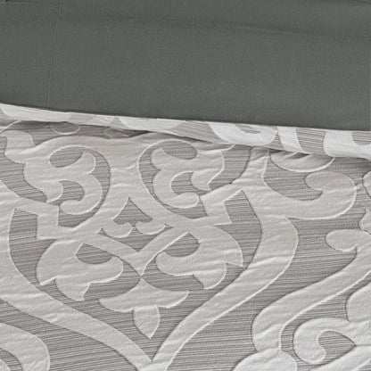 Madison Park Dillon 8 Piece Jacquard Comforter Set
