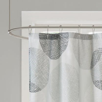 Madison Park Essentials Glendale Printed Shower Curtain