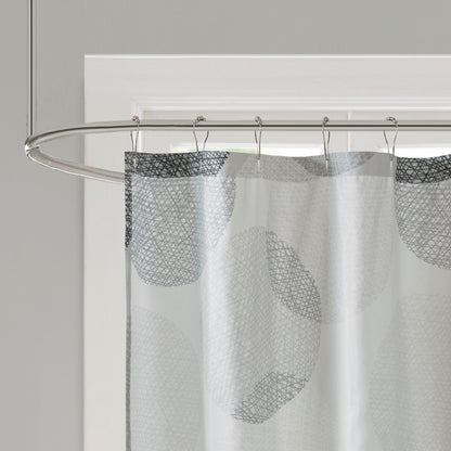 Madison Park Essentials Glendale Printed Shower Curtain