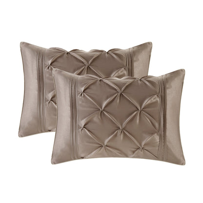 Madison Park Essentials Loretta 24-Piece Room in a Bag with Window Panels and Sheet Set