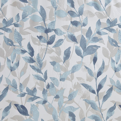 Madison Park Essentials Thelma Blue Botanical Printed Shower Curtain