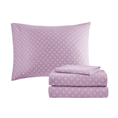 Madison Park Essentials Thelma Reversible Comforter Set with Bed Sheets