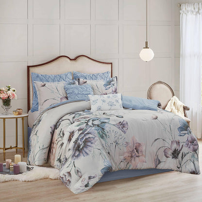 Madison Park Gisele 8 Piece Cotton Comforter Set