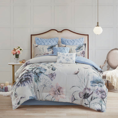 Madison Park Gisele 8 Piece Cotton Comforter Set