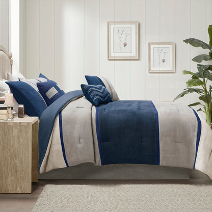 Madison Park Hanover 7-piece Comforter Set