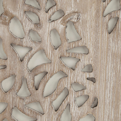 Madison Park Laurel Branches Laser Cut Tree Framed Panel Wall Decor